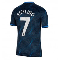 Camiseta Chelsea Raheem Sterling #7 Segunda Equipación Replica 2023-24 mangas cortas